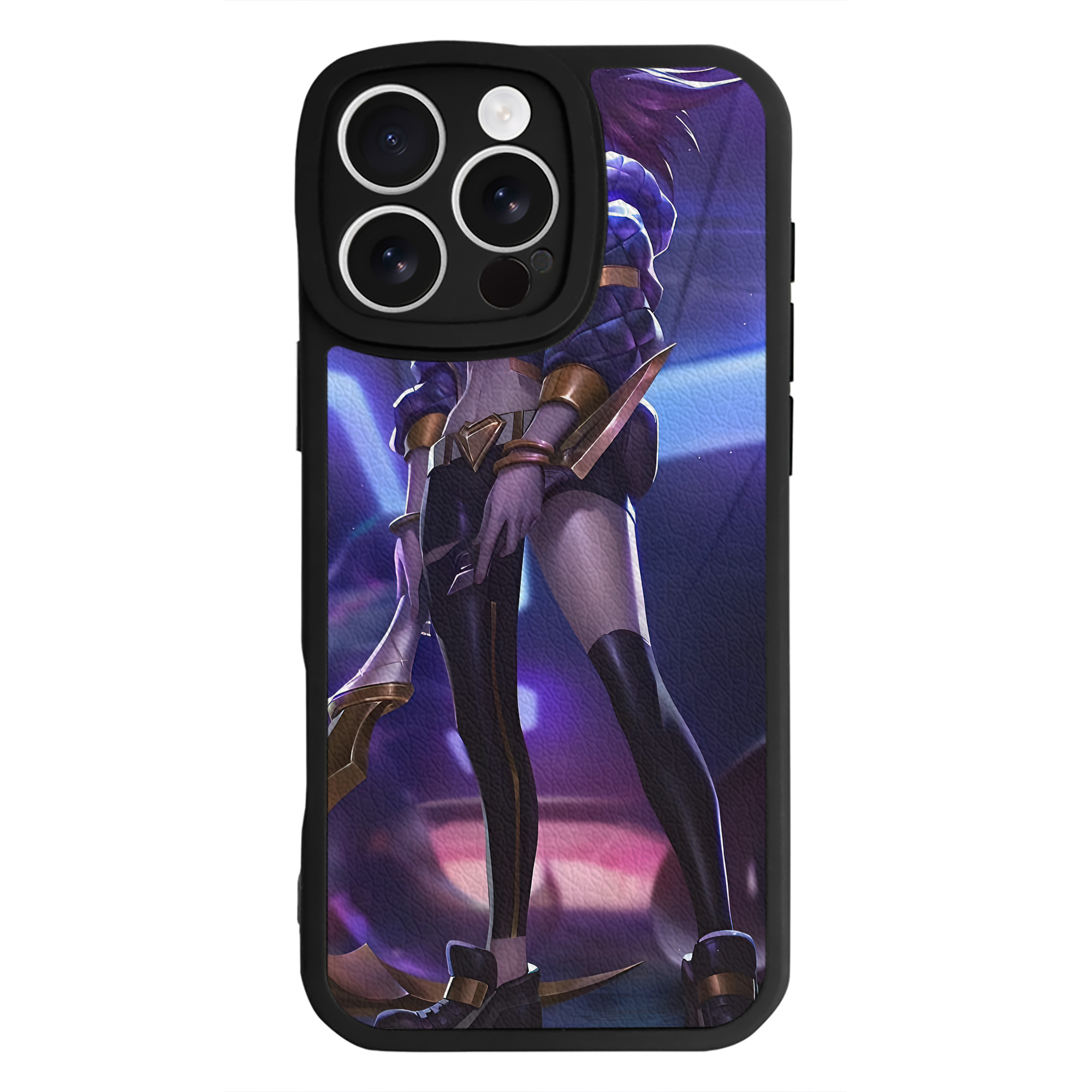 リーグ・オブ・レジェンド League of Legends LOL 【iPhone 16シリーズ対応】シリコンスマホケース（レザー調） 材質：シリコン
